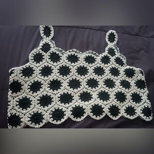 Lavie 89 Crochet Crop Top M/L